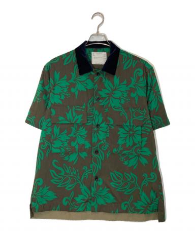 中古・古着通販】sacai (サカイ) Floral Print Shirt ブラウン