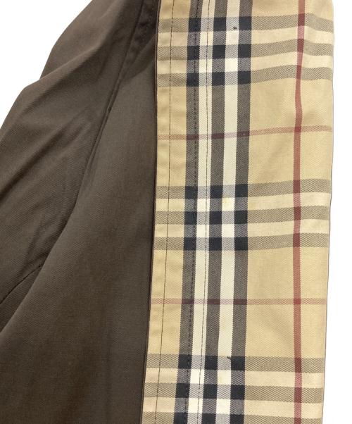 BURBERRY BLACK LABEL（バーバリーブラックレーベル）BURBERRY BLACK LABEL (バーバリーブラックレーベル) スタンドカラージャケット ブラウン サイズ:Ⅿの古着・服飾アイテム