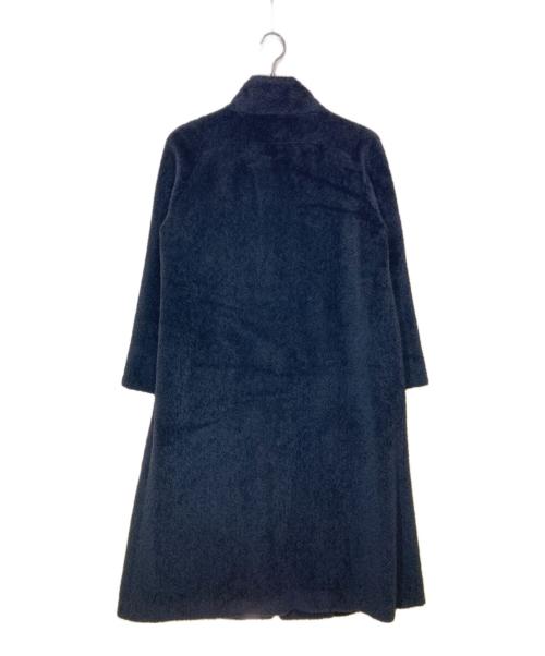 Agnona（アニオナ）Agnona (アニオナ) アルパカウールシャギーコート ブラック サイズ:42の古着・服飾アイテム