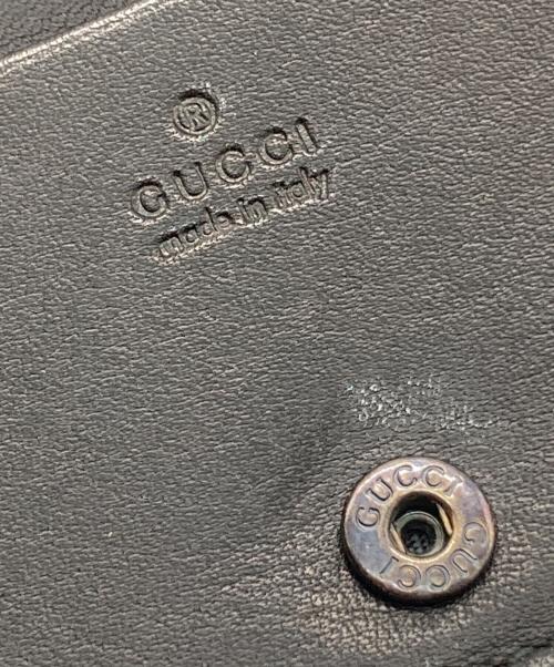 GUCCI（グッチ）GUCCI (グッチ) インターロッキングカードケース ブラックの古着・服飾アイテム