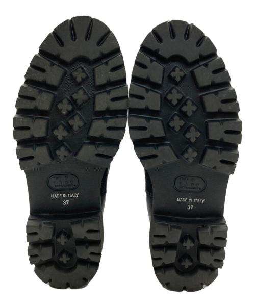 PASCUCCI（パスクッチ）PASCUCCI (パスクッチ) サイドゴアブーツ ブラック サイズ:37の古着・服飾アイテム