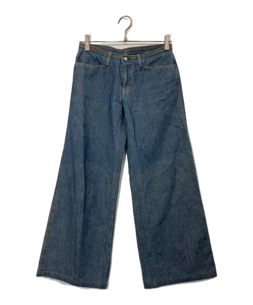 hysteric（ヒステリック）hysteric (ヒステリック) KINKYワイドデニムパンツ インディゴ サイズ:Sの古着・服飾アイテム