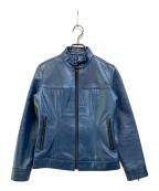 hystericsヒステリックス）の古着「ライダースジャケット」｜ブルー