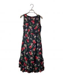 hysterics（ヒステリックス）の古着「総柄ワンピース」｜ブラック×レッド