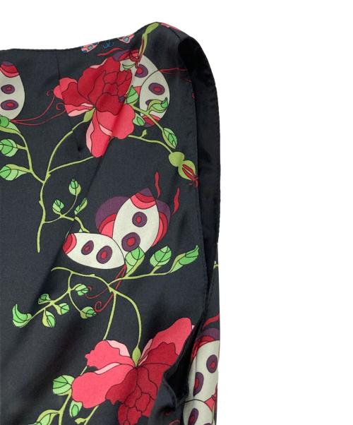 hysterics（ヒステリックス）hysterics (ヒステリックス) 総柄ワンピース ブラック×レッド サイズ:SIZE Freeの古着・服飾アイテム