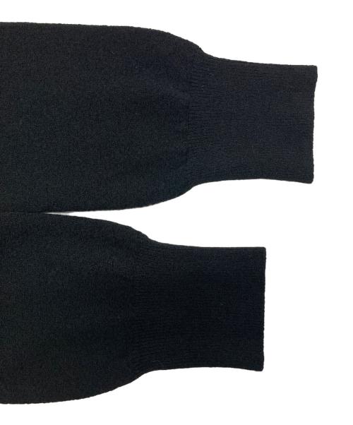 DOLCE & GABBANA（ドルチェ＆ガッバーナ）DOLCE & GABBANA (ドルチェ＆ガッバーナ) リボンVニット ブラック サイズ:-の古着・服飾アイテム