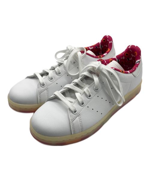 adidas（アディダス）adidas (アディダス) marimekko (マリメッコ) 別注STANSMITH ホワイト サイズ:23cmの古着・服飾アイテム