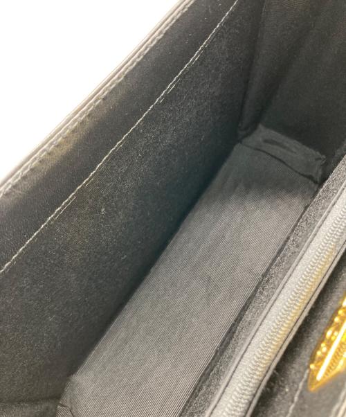 GIVENCHY（ジバンシィ）GIVENCHY (ジバンシィ) フラップレザートートバッグ ブラックの古着・服飾アイテム