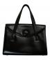 GIVENCHY（ジバンシィ）の古着「フラップレザートートバッグ」｜ブラック