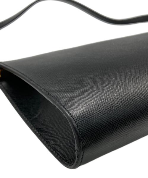 Salvatore Ferragamo（サルヴァトーレ フェラガモ）Salvatore Ferragamo (サルヴァトーレ フェラガモ) ガンチーニワンショルダーバッグ ブラックの古着・服飾アイテム