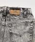 中古・古着 LEVI'S (リーバイス) ケミカルウォッシュデニムパンツ グレー サイズ:W31×L34：10000円