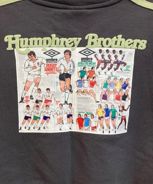 UMBRO（アンブロ）UMBRO (アンブロ) HTH (エイチティーエイチ) cropped sweat グレー サイズ:FREEの古着・服飾アイテム