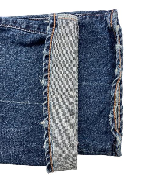 moussy（マウジー）moussy (マウジー) MVS D/BLU FLARE インディゴ サイズ:24の古着・服飾アイテム