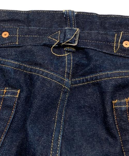 SUGAR CANE（シュガーケーン）SUGAR CANE (シュガーケーン) BLUE DENIM WAIST OVERALLS “1942” MODEL インディゴ サイズ:W33L34の古着・服飾アイテム