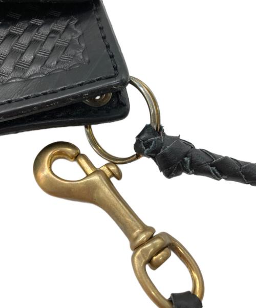 AKER（エイカー）AKER (エイカー) エイカー Z-WALLET-BW/ウオレットコード ブラック サイズ:-の古着・服飾アイテム