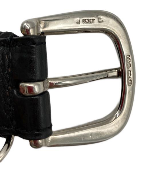 Felisi（フェリージ）Felisi (フェリージ) レザーベルト ブラック サイズ:42-75の古着・服飾アイテム