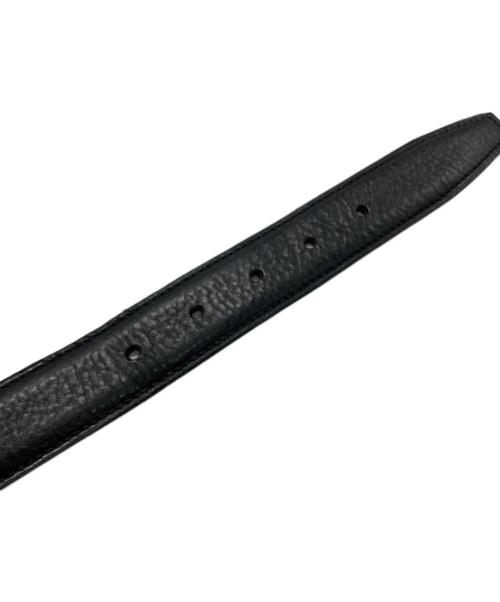 Felisi（フェリージ）Felisi (フェリージ) レザーベルト ブラック サイズ:42-75の古着・服飾アイテム