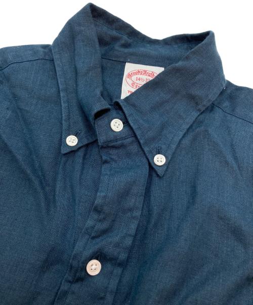 BROOKS BROTHERS（ブルックスブラザーズ）BROOKS BROTHERS (ブルックスブラザーズ) アイリッシュリネンシャツ ネイビー サイズ:14 1/2の古着・服飾アイテム