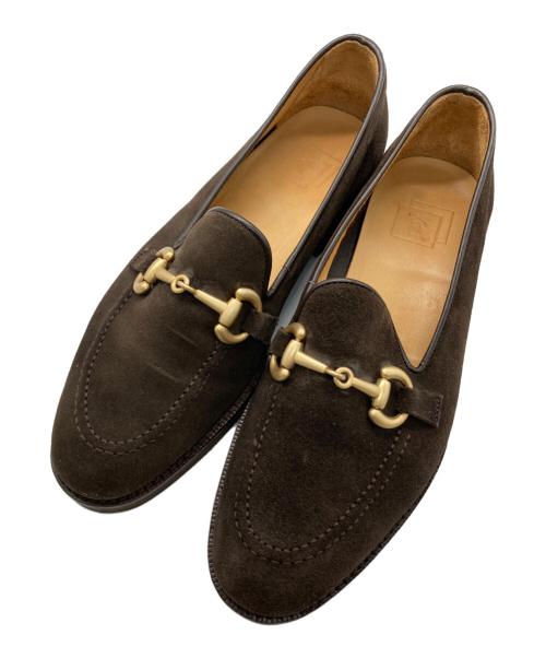 三陽山長（サンヨウヤマチョウ）三陽山長 (サンヨウヤマチョウ) アンライニングビットローファー ブラウン サイズ:SIZE 6の古着・服飾アイテム