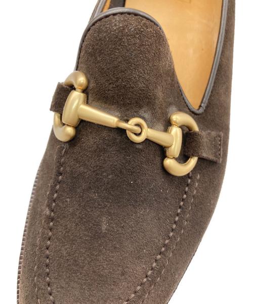 三陽山長（サンヨウヤマチョウ）三陽山長 (サンヨウヤマチョウ) アンライニングビットローファー ブラウン サイズ:SIZE 6の古着・服飾アイテム