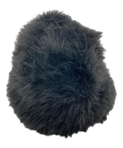 LAD MUSICIAN（ラッドミュージシャン）LAD MUSICIAN (ラッドミュージシャン) LOOP YARN SHAGGY KNIT CAP ブラック サイズ:-の古着・服飾アイテム