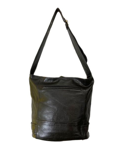 beautiful people（ビューティフルピープル）beautiful people (ビューティフルピープル) ライダースショルダーバッグ ブラックの古着・服飾アイテム