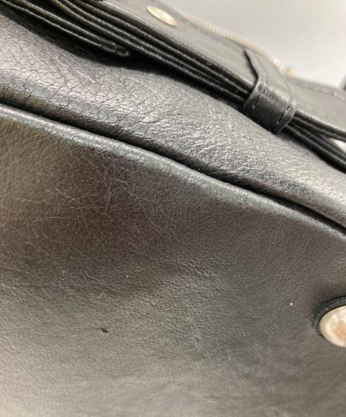 beautiful people（ビューティフルピープル）beautiful people (ビューティフルピープル) ライダースショルダーバッグ ブラックの古着・服飾アイテム