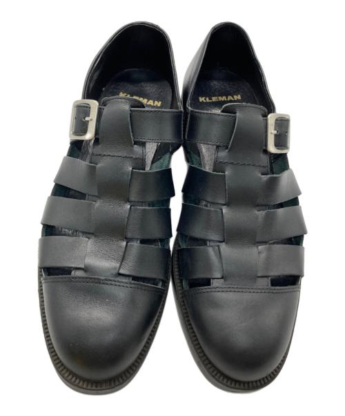 KLEMAN（クレマン）KLEMAN (クレマン) グルカサンダル ブラック サイズ:SIZE 41の古着・服飾アイテム