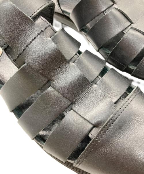 KLEMAN（クレマン）KLEMAN (クレマン) グルカサンダル ブラック サイズ:SIZE 41の古着・服飾アイテム