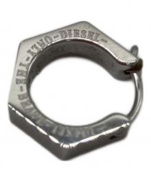 DIESEL（ディーゼル）の古着「フープピアス」｜シルバー