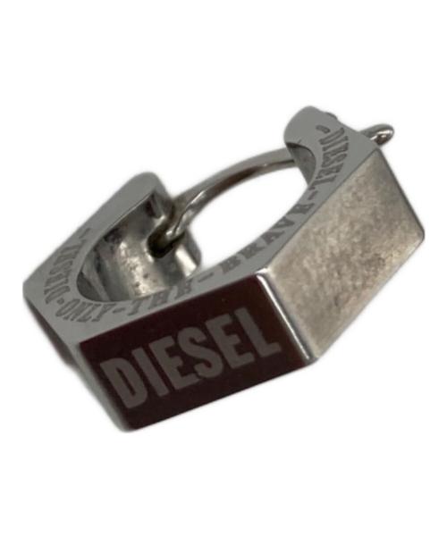 DIESEL（ディーゼル）DIESEL (ディーゼル) フープピアス シルバーの古着・服飾アイテム