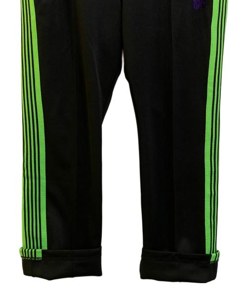 Needles（ニードルズ）Needles (ニードルズ) Narrow Track Pant ブラック×グリーン サイズ:SIZE Lの古着・服飾アイテム