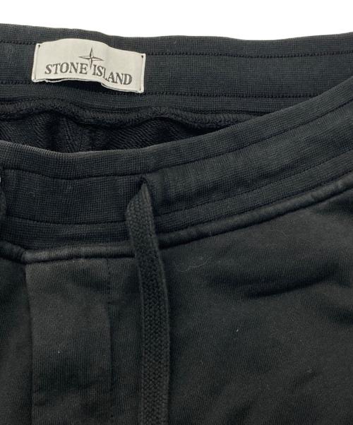 STONE ISLAND（ストーンアイランド）STONE ISLAND (ストーンアイランド) SWEAT CARGO PANTS ブラック サイズ:Mの古着・服飾アイテム