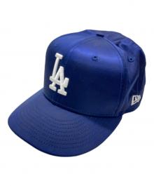 New Era×UNDEFEATED（ニューエラ×アンディフィーテッド）の古着「ロゴキャップ」｜ブルー