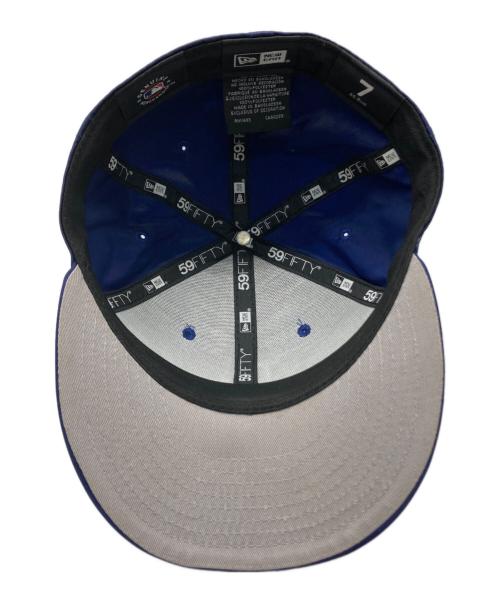 New Era（ニューエラ）New Era (ニューエラ) UNDEFEATED (アンディフィーテッド) ロゴキャップ ブルー サイズ:7の古着・服飾アイテム