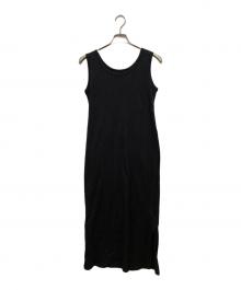 RIVE DROITE（リヴドロワ）の古着「2WAYリブタンクワンピース」｜ブラック