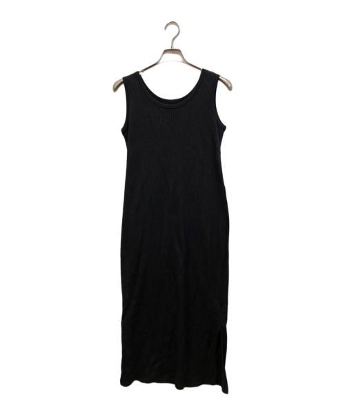 RIVE DROITE（リヴドロワ）RIVE DROITE (リヴドロワ) 2WAYリブタンクワンピース ブラック サイズ:36の古着・服飾アイテム