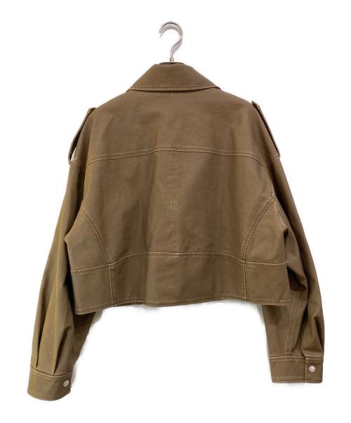 Sea Room lynn（シールームリン）Sea Room Lynn (シールームリン) Vintage wash ECOレザージャケット ベージュ サイズ:SIZE Freeの古着・服飾アイテム