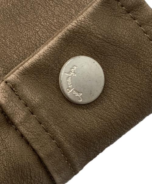 Sea Room lynn（シールームリン）Sea Room Lynn (シールームリン) Vintage wash ECOレザージャケット ベージュ サイズ:SIZE Freeの古着・服飾アイテム