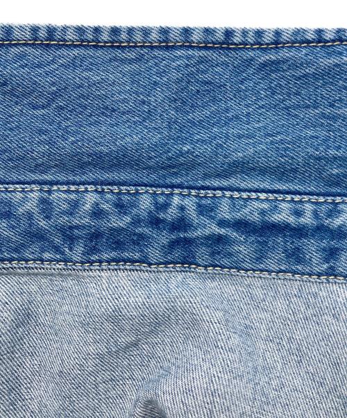 Sea Room lynn（シールームリン）Sea Room Lynn (シールームリン) Wideカフスdenim シャツジャケット ブルー サイズ:free 未使用品の古着・服飾アイテム