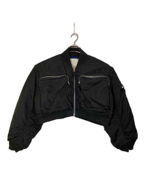 Sea Room lynn（シールームリン）Sea Room Lynn (シールームリン) 2PocketショートMA-1 ブラック サイズ:SIZE Freeの古着・服飾アイテム