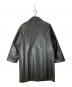 Sea Room lynn (シールームリン) VintageECOレザーシャツジャケットフェイクレザーコート ブラック サイズ:L：7000円
