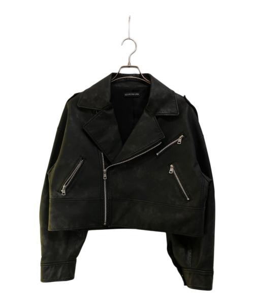 Sea Room lynn（シールームリン）Sea Room Lynn (シールームリン) Vintage ECOレザーSHORTライダース ブラック サイズ:SIZE Freeの古着・服飾アイテム