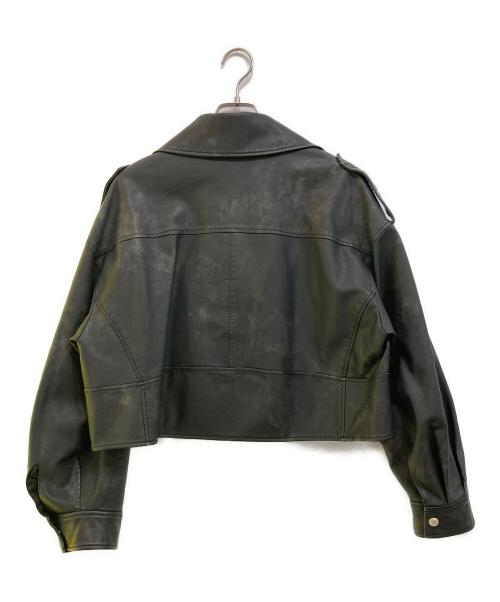 Sea Room lynn（シールームリン）Sea Room Lynn (シールームリン) Vintage ECOレザーSHORTライダース ブラック サイズ:SIZE Freeの古着・服飾アイテム