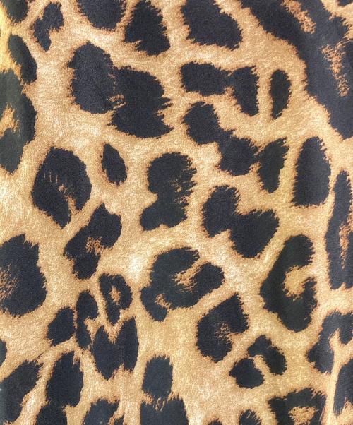 Sea Room lynn（シールームリン）Sea Room Lynn (シールームリン) レオパードサテンマーメイドスカート ベージュ サイズ:SIZE Mの古着・服飾アイテム