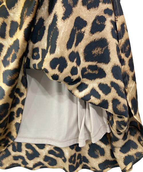 Sea Room lynn（シールームリン）Sea Room Lynn (シールームリン) レオパードサテンマーメイドスカート ベージュ サイズ:SIZE Mの古着・服飾アイテム