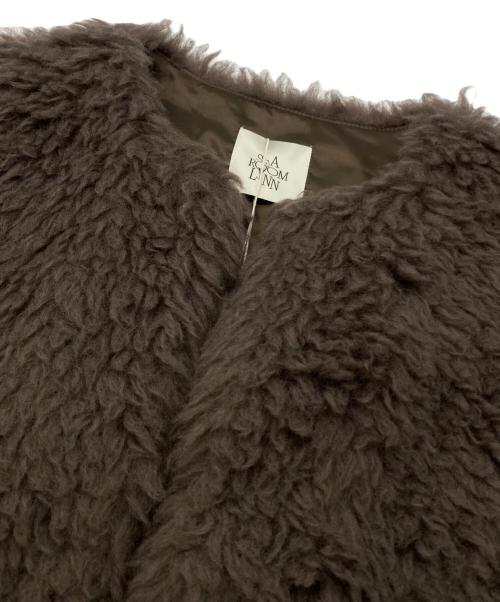 Sea Room lynn（シールームリン）Sea Room Lynn (シールームリン) Wool mix BOAオーバーベスト グレー サイズ:SIZE Freeの古着・服飾アイテム