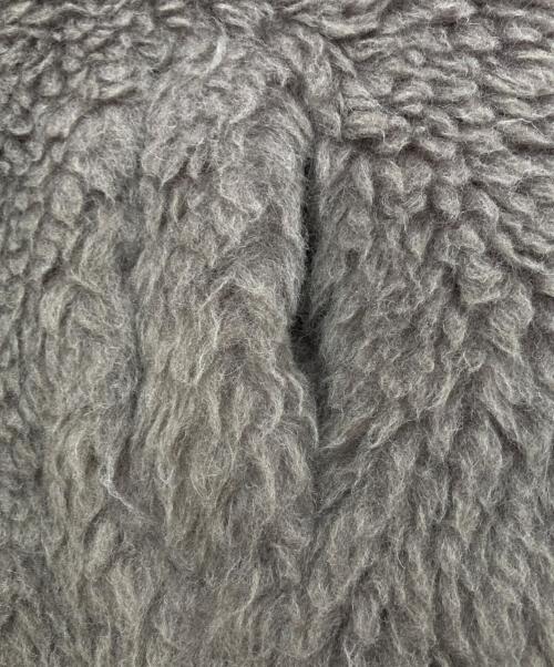 Sea Room lynn（シールームリン）Sea Room Lynn (シールームリン) Wool mix BOAオーバーベスト グレー サイズ:SIZE Freeの古着・服飾アイテム