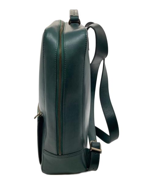 MOTHERHOUSE（マザーハウス）MOTHERHOUSE (マザーハウス) アンティーク スクエア バックパック グリーンの古着・服飾アイテム