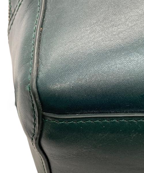 MOTHERHOUSE（マザーハウス）MOTHERHOUSE (マザーハウス) アンティーク スクエア バックパック グリーンの古着・服飾アイテム